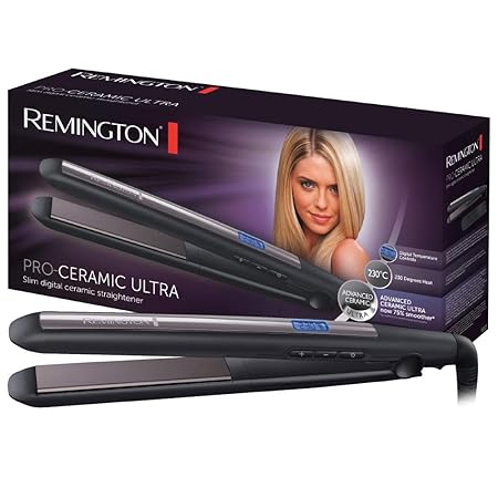 Remington Haarglätter Pro-Ceramic Ultra S5505, hochwertige Ultra-Keramikbeschichtung, schwarz