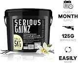 The Bulk Protein Company Serious Gainz Mass Gainer Vanilla 5 kg view 3