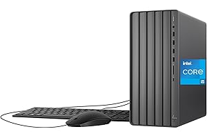 HP Envy Desktop PC, Intel Core i5-14400, 8 GB RAM, 512 GB SSD, Intel UHD Graphics 730, Windows 11 Home, TE01-5012 (2024)