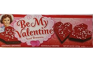 Little Debbie Be My Valentine Iced Brownies 8. 16 oz, 5 Ct
