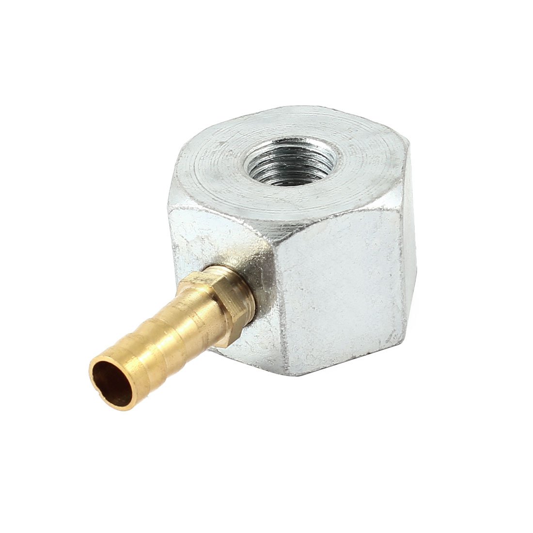 Sourcingmap 1/4PT Female Thread One Outlet Coolant Magnetic Base Stand