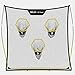 SKLZ Quickster QB Football Trainer Net w/ Target. Ultra-Portable, Quick Setup. 7” x 7”.