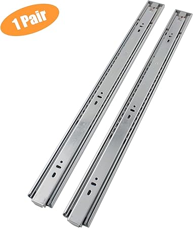 Probrico 24 Side Mount Heavy Duty Push To Open Full Extension