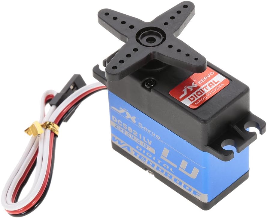 Walmeck JX DC5821LV 21KG Full Waterproof Digital Metal Servo for 1/10 1/8 RC Car Airplane