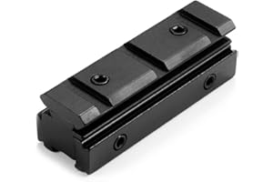 MIZUGIWA 11MM Dovetail - 20MM Weaver Scope Rail Converter Adapter for Telescope