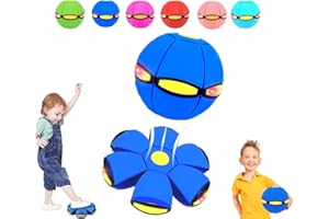 The Magic Ball, Children's Bouncing Ball Magic Ball, Parent-Child Interaction with 6 Light, Dual Form Freely Switchable, Suit