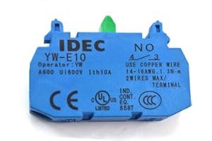SLAIGE Carus Tool IDEC YW-E10 Contact Block 1NO for CW & YW Selector Switch New