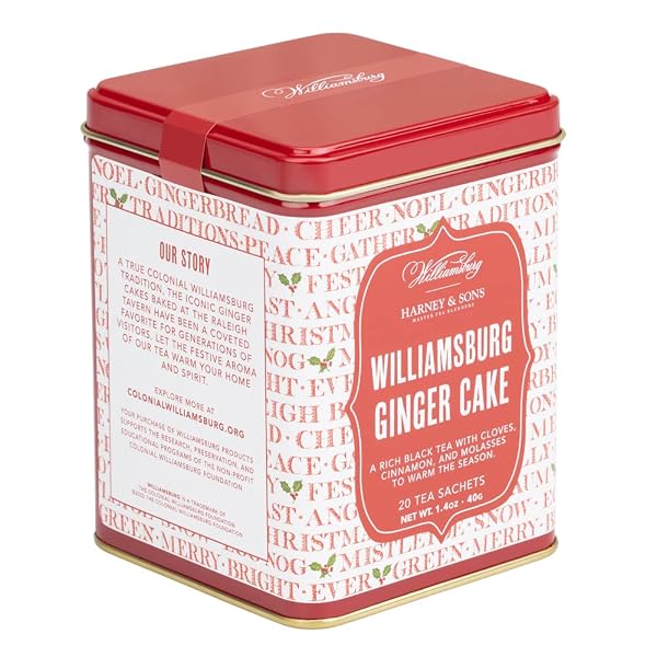 HARNEY & SONS WILLIAMSBURG GINGER CAKE BLEND |...