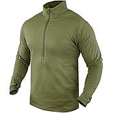 Condor Base II Zip Pullover (Olive Drab, Large)