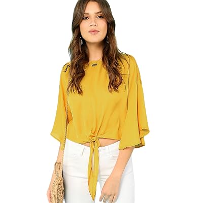flowy arm tops
