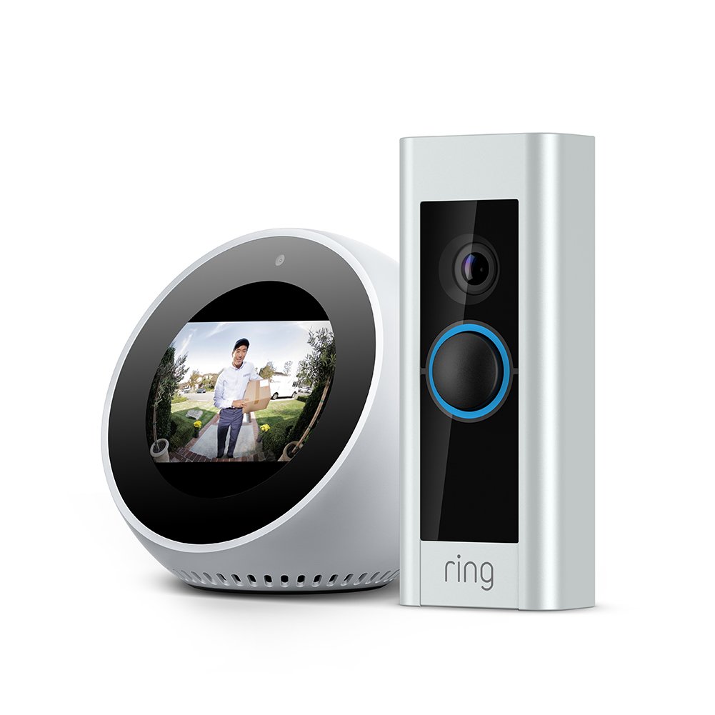 Ring Video Doorbell Pro + Echo Spot (White) Amazon.ca