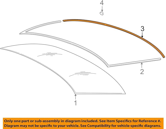 Genuine Rear Bottom Windscreen Moulding Seal Trim BMW 5 Series E60 M5