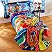 Paw Patrol Puppy Hero Twin Comforter & Sheets (4 Piece Kids Bed in A Bag) + Backpack Shown in Image