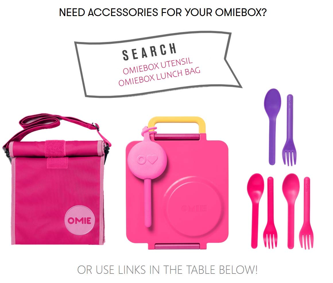 OmieBox Bento Box for Kids Insulated Bento Lunch Box with Leak Proof