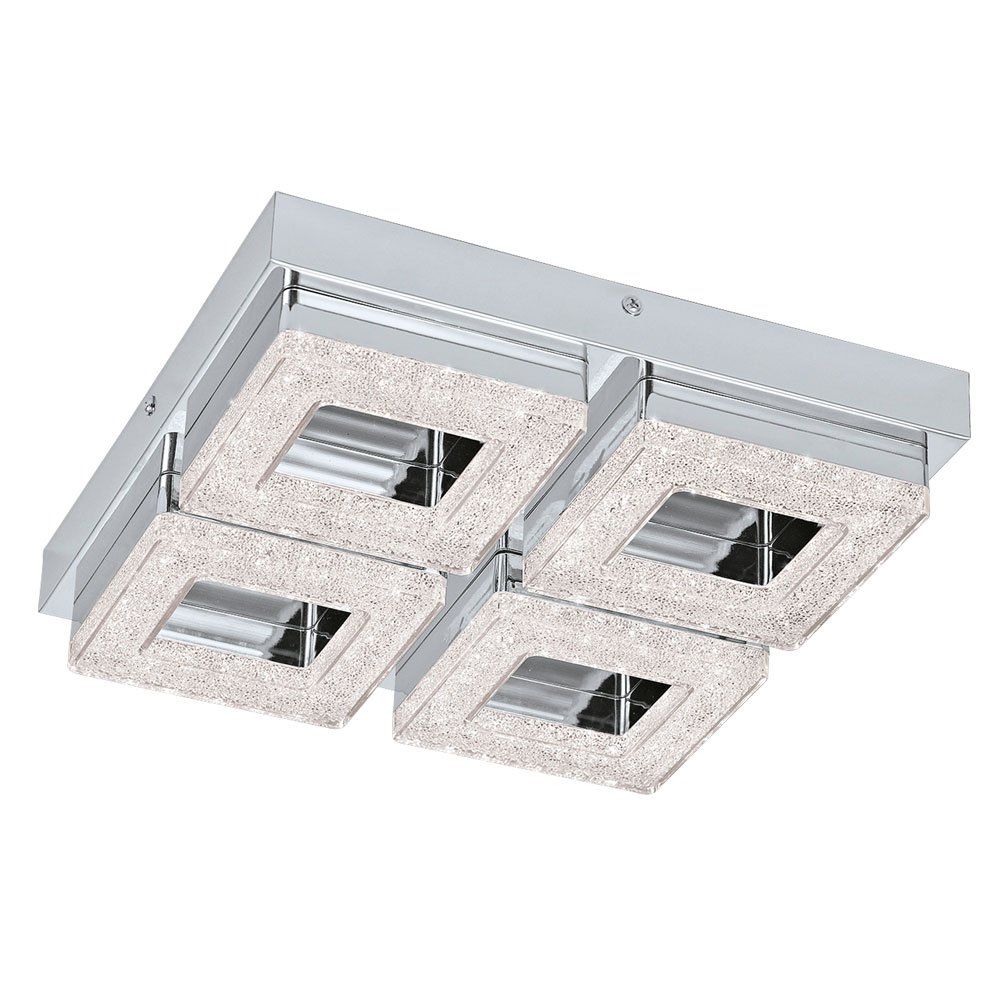 EGLO 95657 LED Chrome Wall/Ceiling Lamp FRADELO