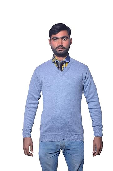 mens light grey sweater