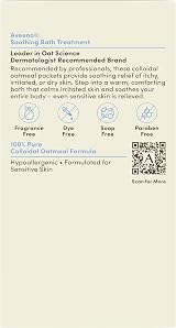 Aveeno Soothing Bath Treatment Itchy Irritated Skin Colloidal Oatmeal 8 Pack view 4