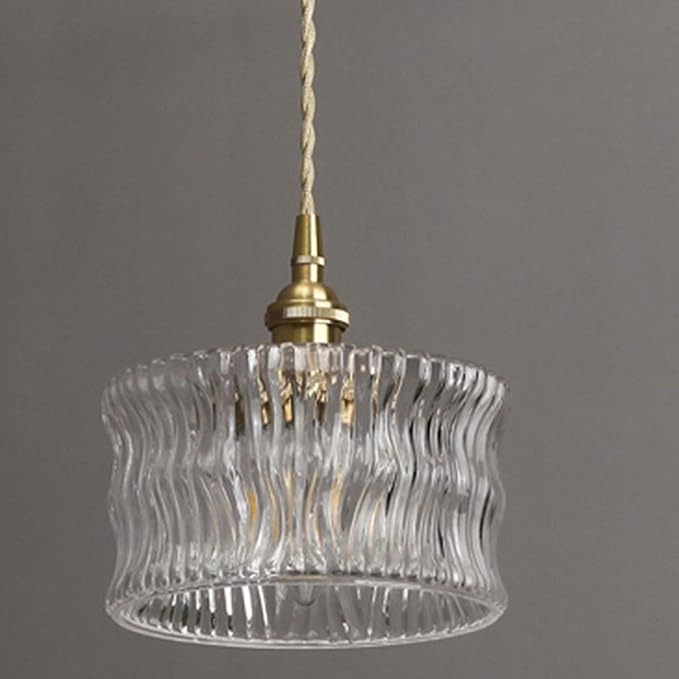 Candelabro de vidrio estilo nórdico, estilo retro, para restaurante