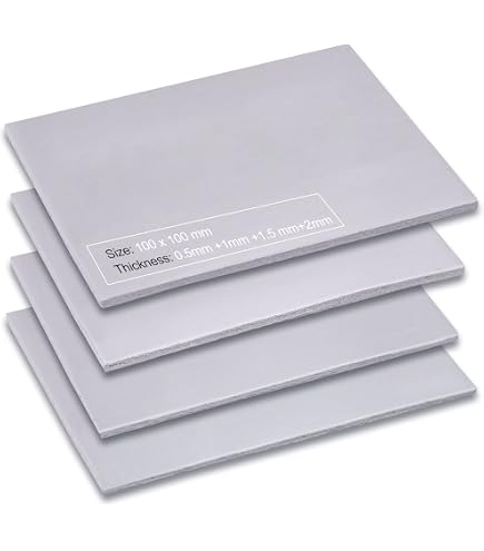 Pad Termico GELID SOLUTIONS GP-Ultimate 120x120x2,0 Mm, Conducibilità 15 W/mK - Per Raffreddamento CPU, GPU, SSD, Schede Madri