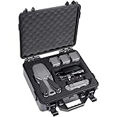 Smatree 13.4L Hard Carrying Case Compatible for DJI Mavic 2 Pro/Mavic 2 Zoom Fly More Combo(Upgrade Edition), Waterproof Hard Case for DJI mavic 2 pro/Zoom and Accessorie(Not fit for Smart Controller)