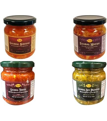 Amazon.com : Finna Uleg Sambal Terasi (Chili Shrimp Paste), 23