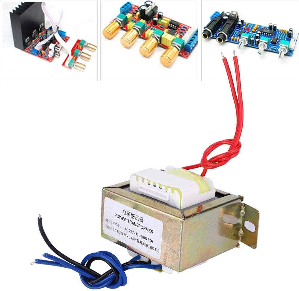 Hililand Electric Power Transformer 18V 50W for 2.1 Channel Amplifier Board, 220V to Dual 18V AC, 1.389A - Image 3