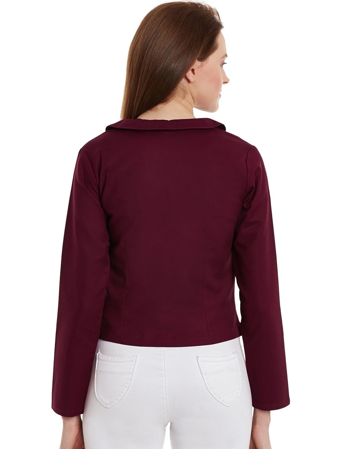 the gud look women's peterpan collar jacket