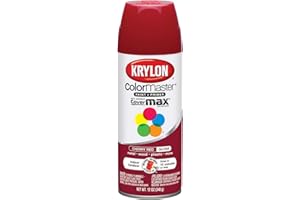 Krylon K05210107 ColorMaster Paint + Primer, Gloss, Cherry Red, 12 oz.