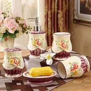 ynfynf Ropa de baño Los artículos de tocador Europeos proporcionan