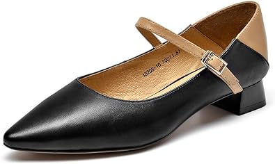 pointed mary jane shoes