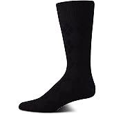 Cole Haan Mens Dress Socks - Breathable Comfort Stretch Crew-Length Work Socks for Men for Business Formal Wear (Sizes: 7-12)