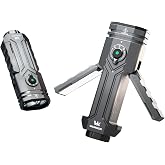 Wurkkos HD02 3200lm 4-in-1 LED Flashlight, Foldable Side Light | For camping and inspection, 365nm UV and green light, 5000mAh battery, IPX6 waterproof, magnetic base, tripod mount