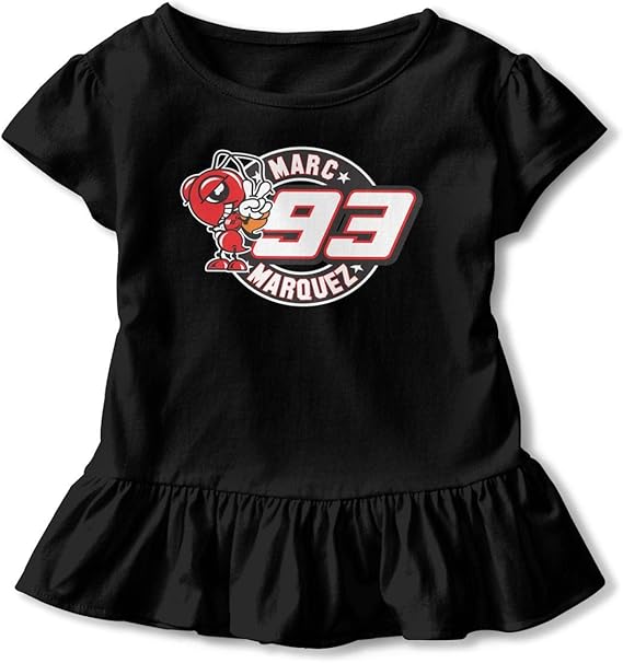 Amazon Co Jp マルク マルケス Motogp バイク王 子供服 女の子 赤ちゃん ワンピース 半袖ｔシャツ かわいい ハスの葉の辺 春夏秋 七五三 出産祝い 通園 3t 6t ファッション