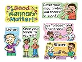 Carson Dellosa Good Manners Matter Bulletin Board Set (110109)