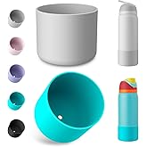 Airboat 2PCS Silicone Water Bottle Boot for Owala 24oz 32oz 40oz, Protective Bottom Bumper Anti-Slip Sleeve for FreeSip, Twist, and Flip Stainless Steel Bottles, Dishwasher Safe and BPA Free