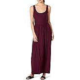 Amazon Essentials Women's Tank Waisted Maxi Dress (Available in Plus Size)