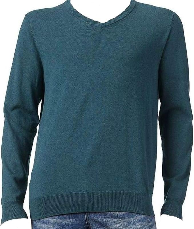 light blue mens v neck sweater