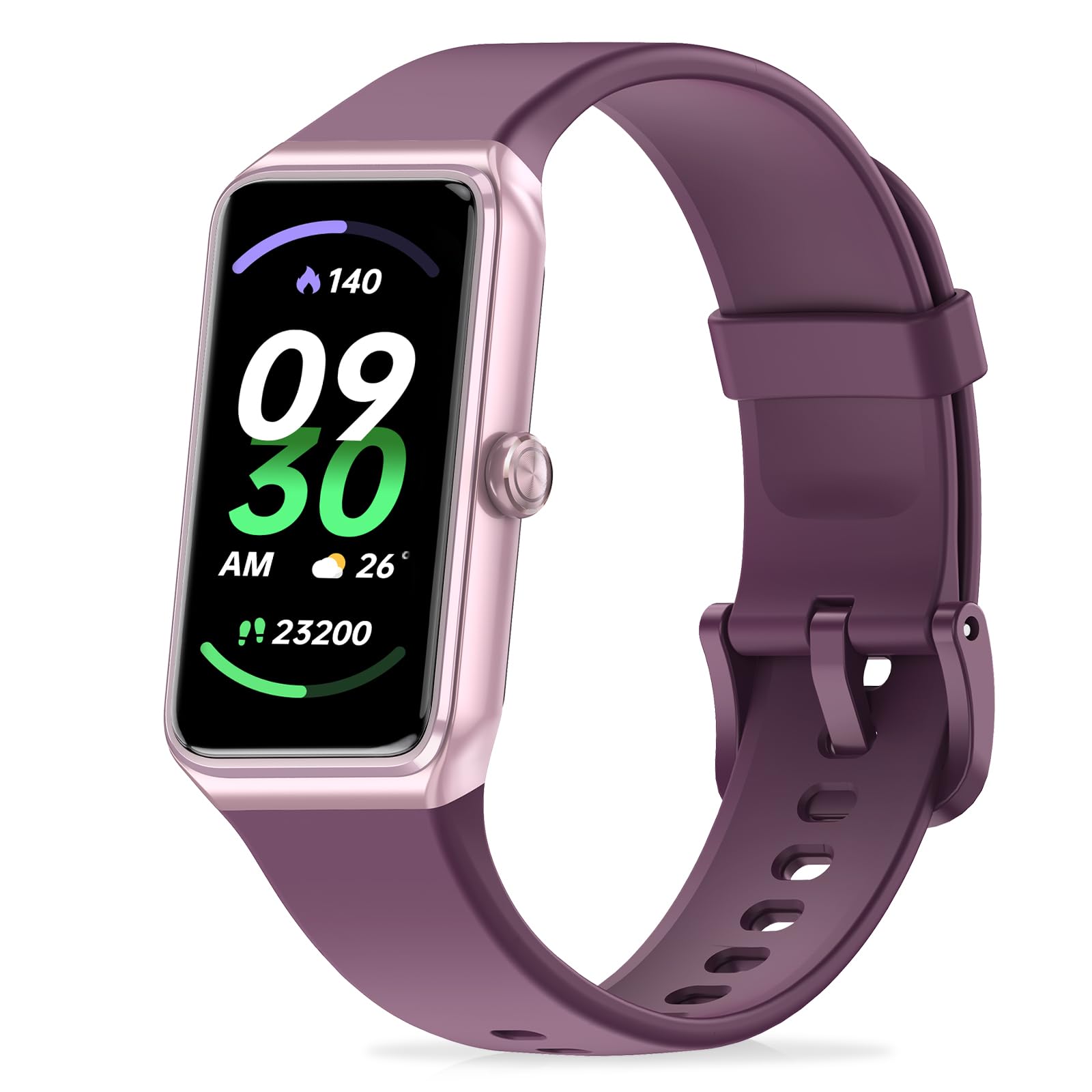 Photo 1 of Fitness Tracker with 24/7 Heart Rate,Blood Pressure Sleep Tracking,104 Sports Modes Calories Smart Watch,IP68 Waterproof Step Counter Activity Trackers Pedometer for Android&iPhone Women Men Bord