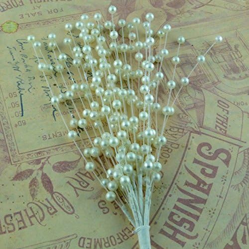 Pearl Sprays 4mm Ivory 36 Pieces