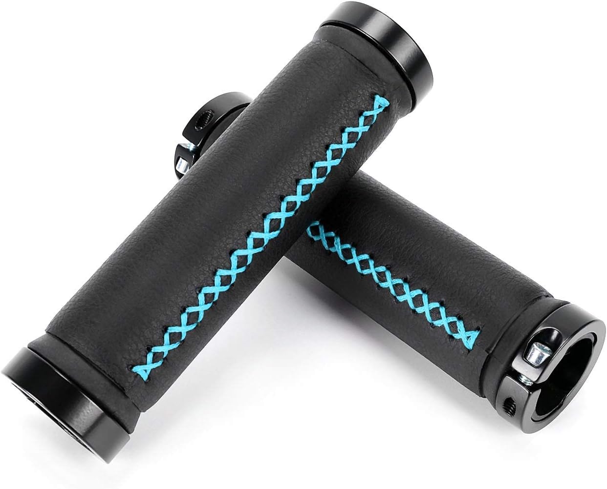 Coole Fahrradgriffe Mit Totenkopf-Muster - Rutschfester Gummi & Alu-Verriegelung Für MTB, BMX