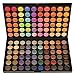 BLUETTEK 120 Color Eyeshadow Makeup Palette - Matte and Shimmer Warm Series (# 3 Color)