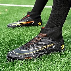 Men's Soccer Boots Turf Hightop TF Football Shoes