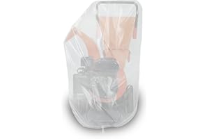 IndigoTempest9 Wood Chipper Cover - 33" x 45"Translucent Frosted PVC Wood Chipper Shredder Mulcher Covers Waterproof, Dust-Proof Protection