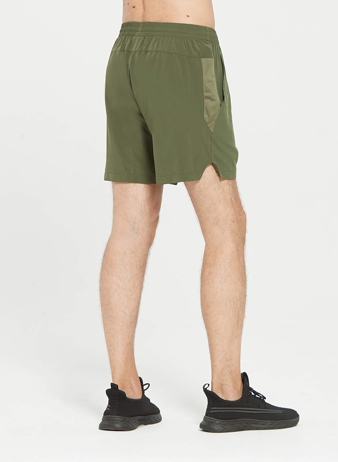 MIER Men's Workout Running Shorts Quick Dry Active 5 Inches Shorts with Pockets, Lightweight and Breathable: Clothing