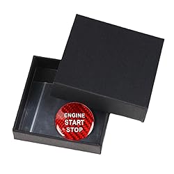 Engine Push Start Stop Button Cover Car Accessories