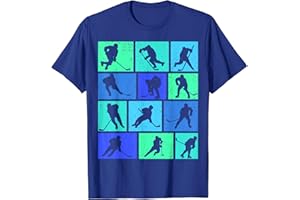 LUjiu Hockey Ice Hockey Youth Boys Kids T-Shirt