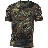 MFH Men's US Streetstyle T-Shirt Flecktarn