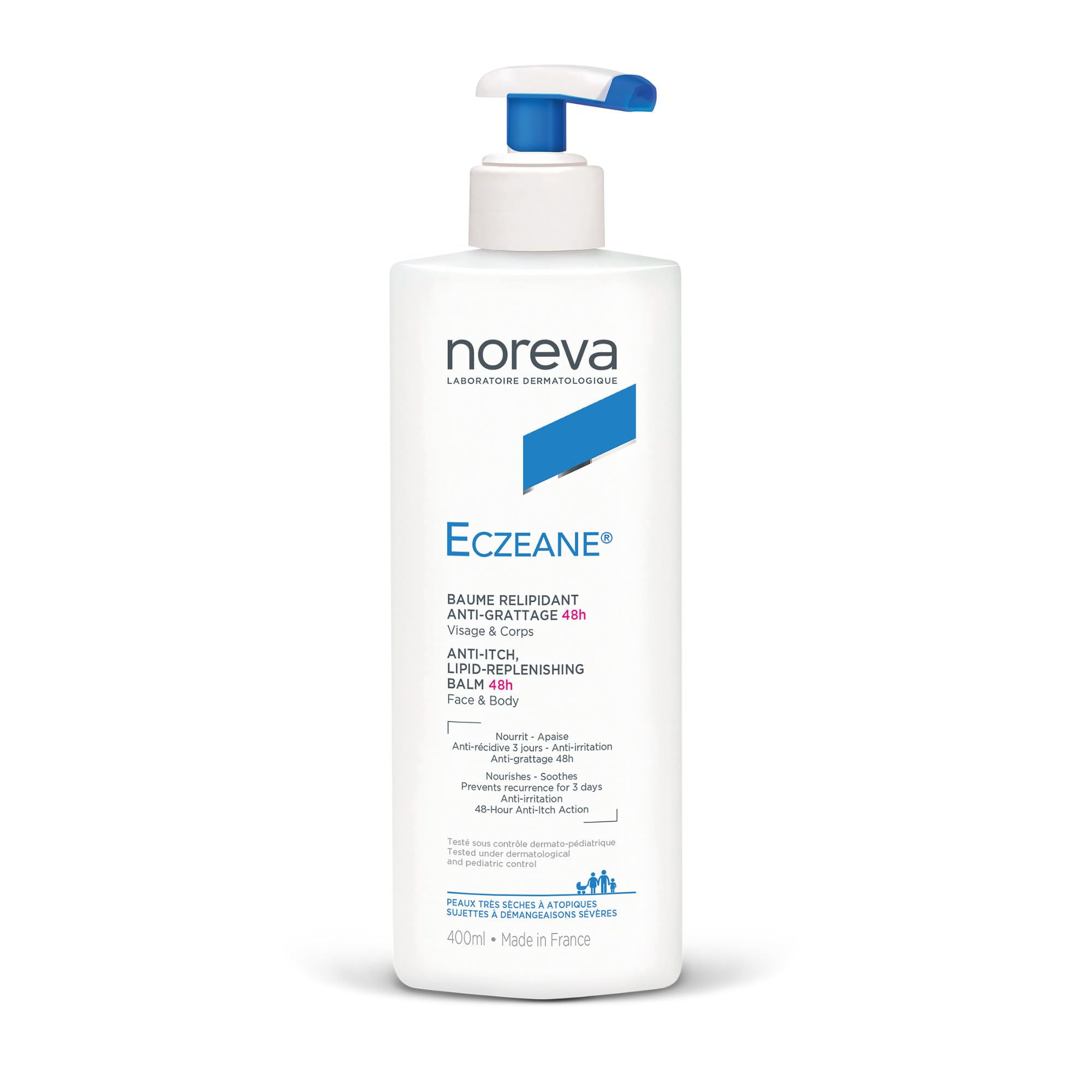 NOREVA Eczeane Anti-Itch Lipid Replishing Balm 48H (400ml)