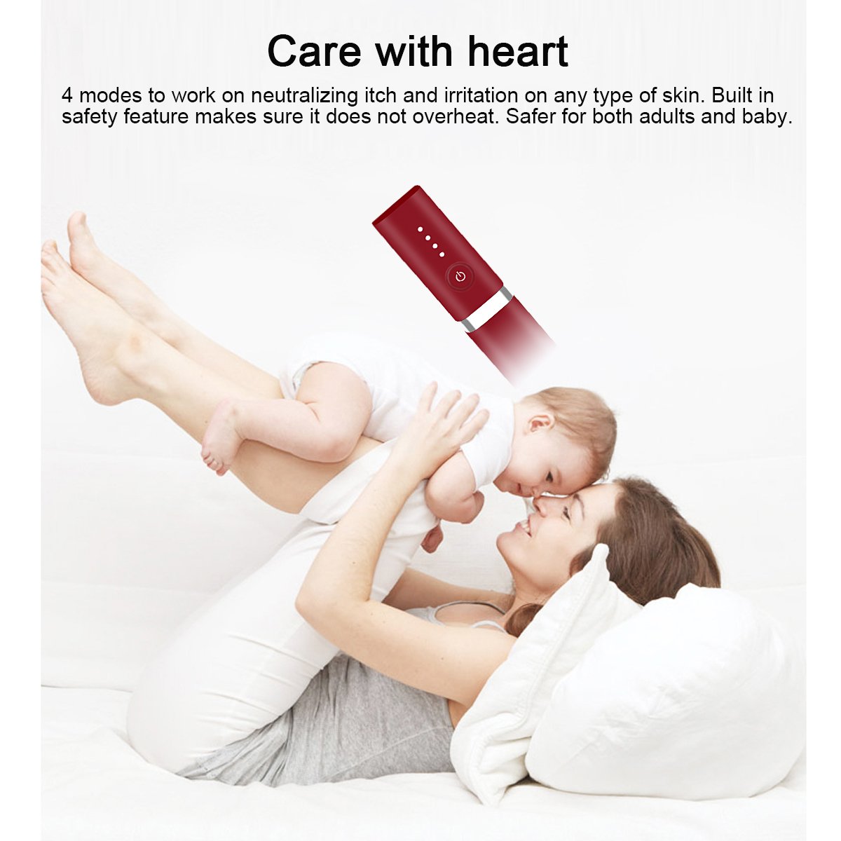 Elektronischer Stichheiler gegen Juckreiz Brennen Schmerzen Schwellungen