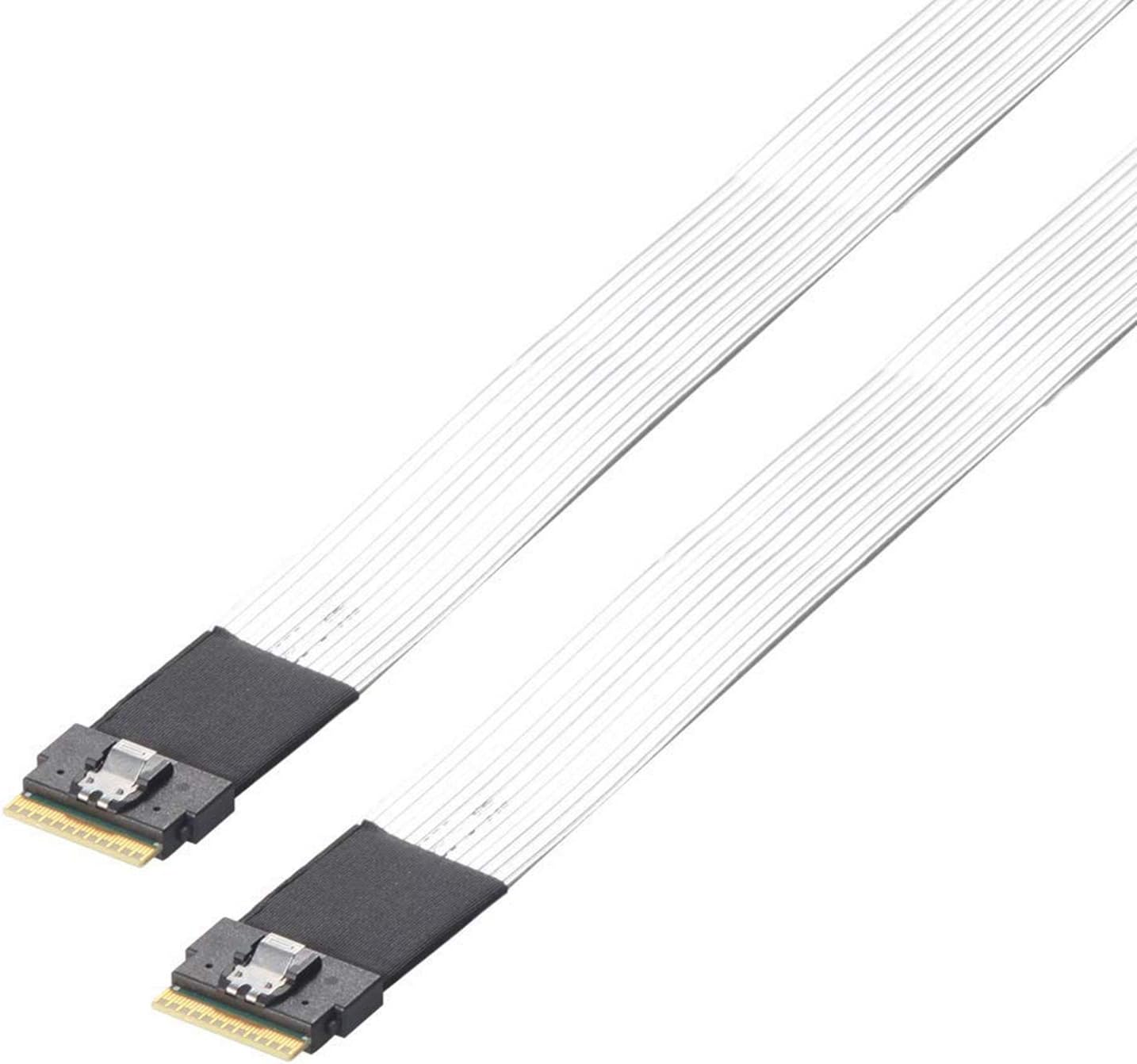 SlimSAS SFF8654 to SFF8654 24G Internal Cable, 8X